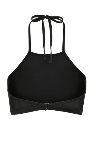 Black Crop Bikini Top
