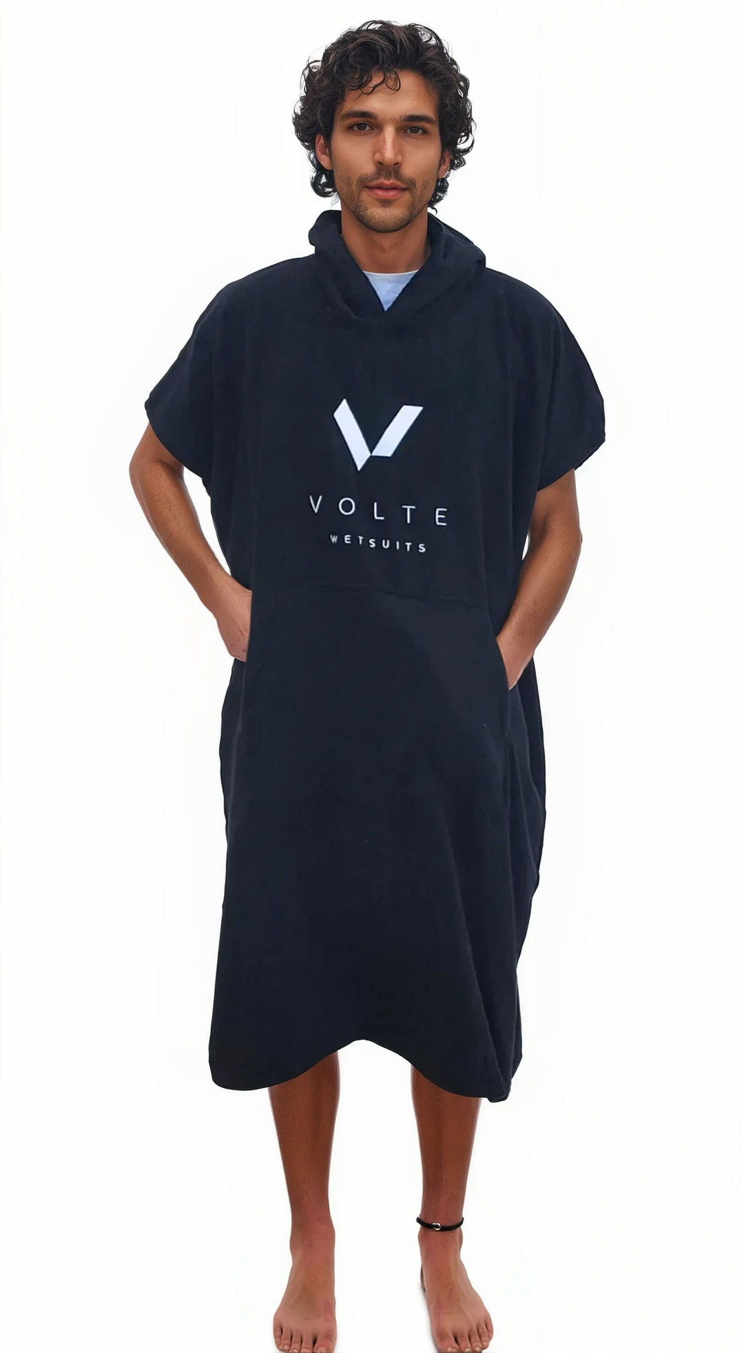Hooded Towel Surf Poncho
