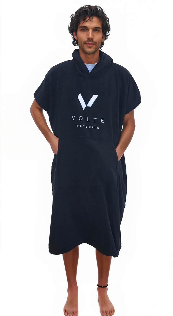 Hooded Towel Surf Poncho