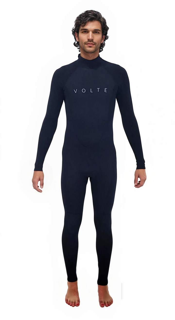 Mens Vital 3x2 Back-Zip Flatlock Steamer