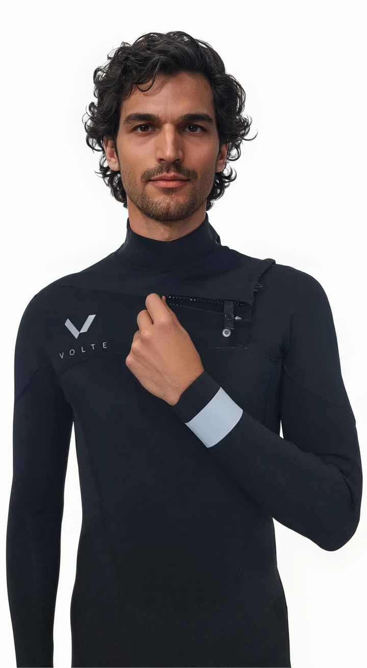 Mens Premium 4x3 Chest-Zip Steamer