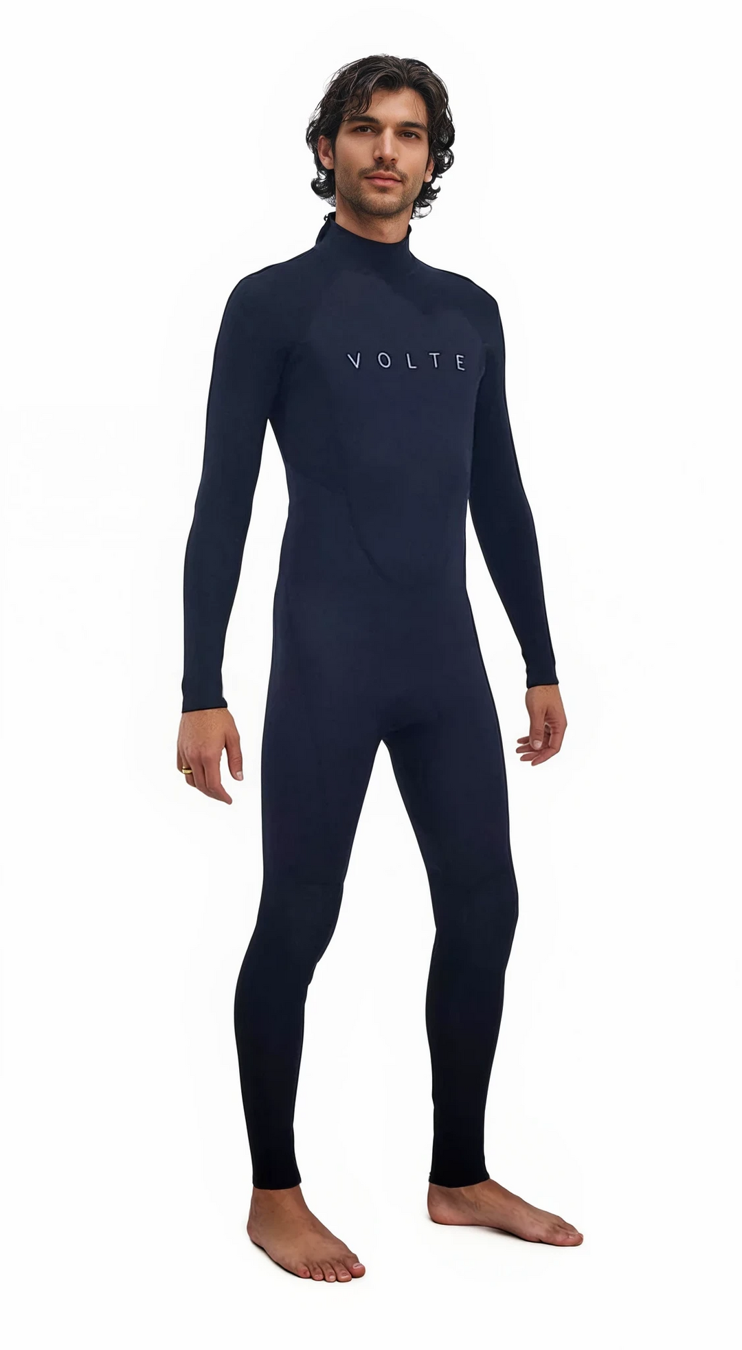 Mens Vital 3x2 Back-Zip Flatlock Steamer