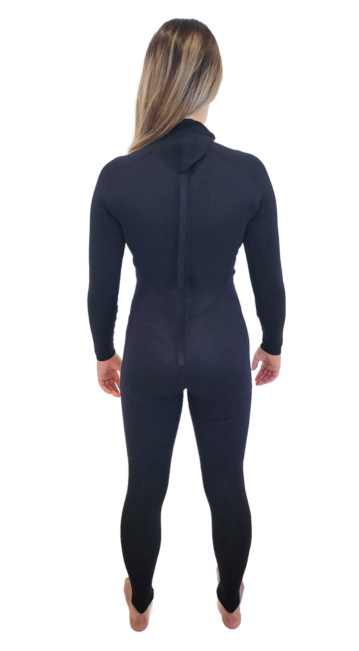Womens Vital 3x2 Back-Zip Flatlock Steamer