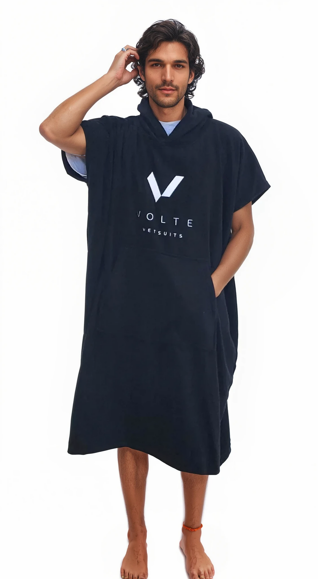 Hooded Towel Surf Poncho