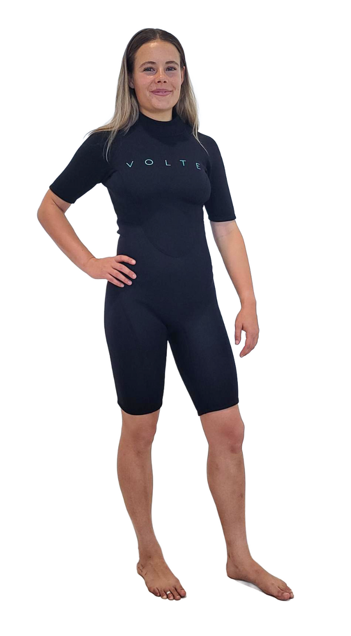 Womens Vital 2x2 Back-Zip Flatlock Springsuit