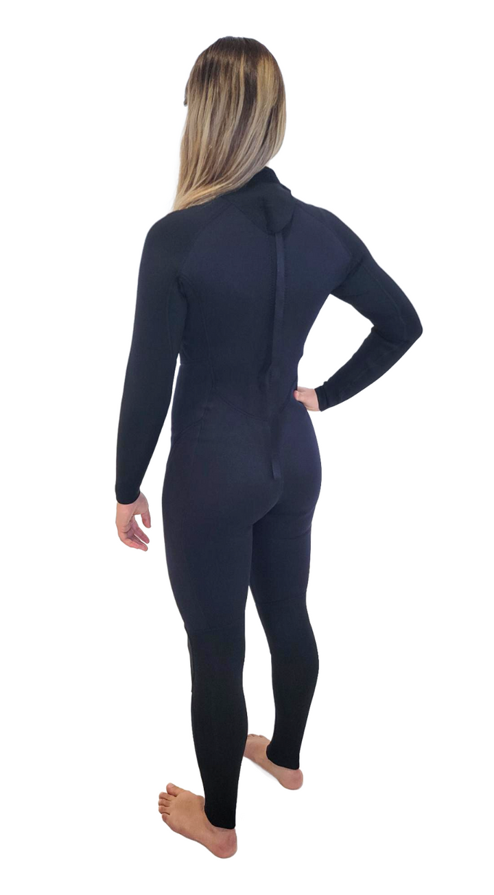 Womens Vital 3x2 Back-Zip Flatlock Steamer