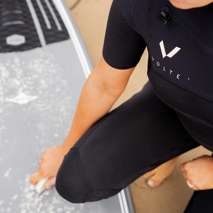 Womens Premium 2x2 Chest-Zip S/S Steamer