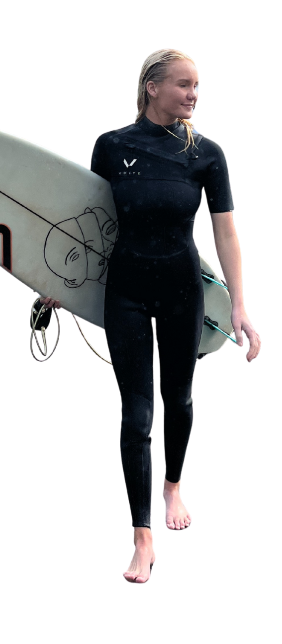 Womens Premium 2x2 Chest-Zip S/S Steamer