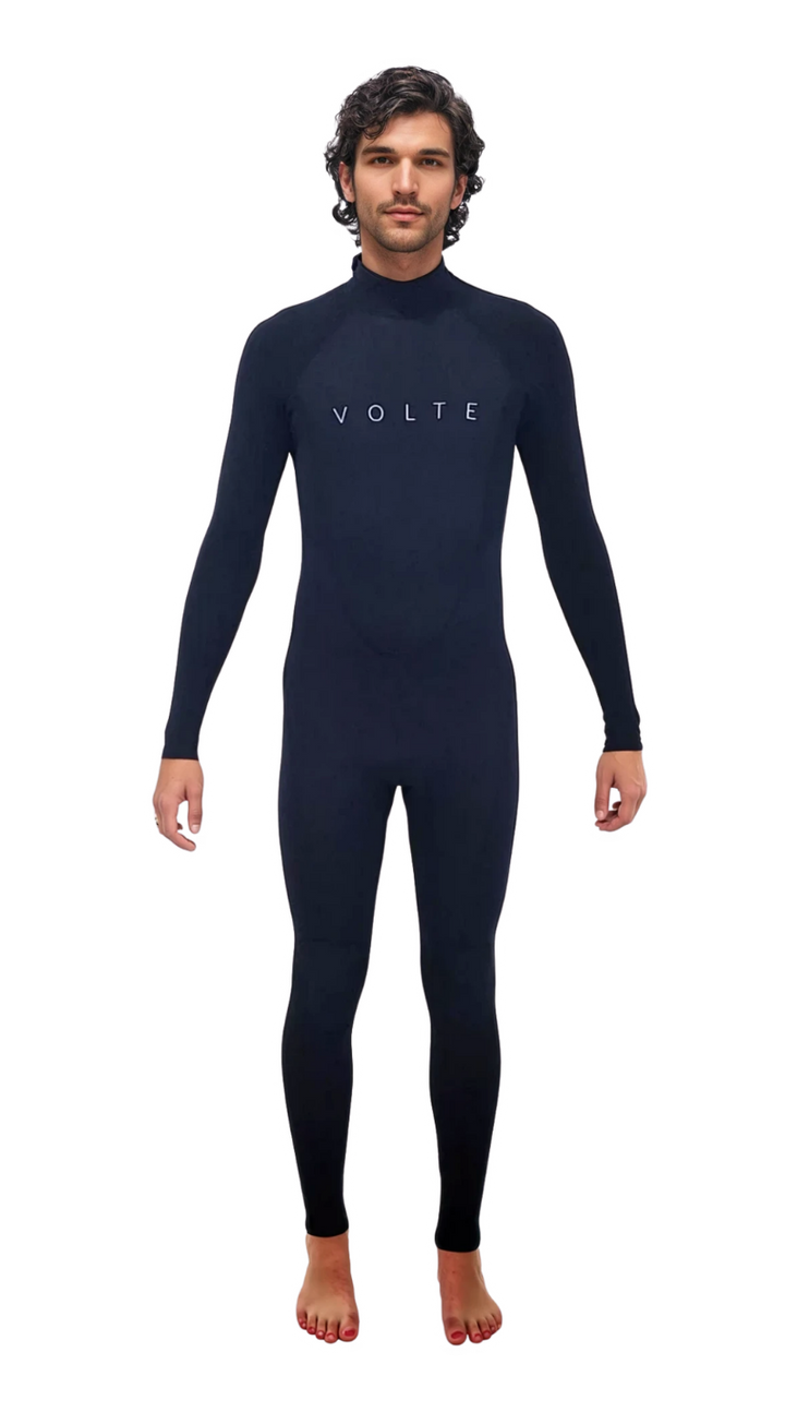Mens Vital 3x2 Back-Zip Flatlock Steamer