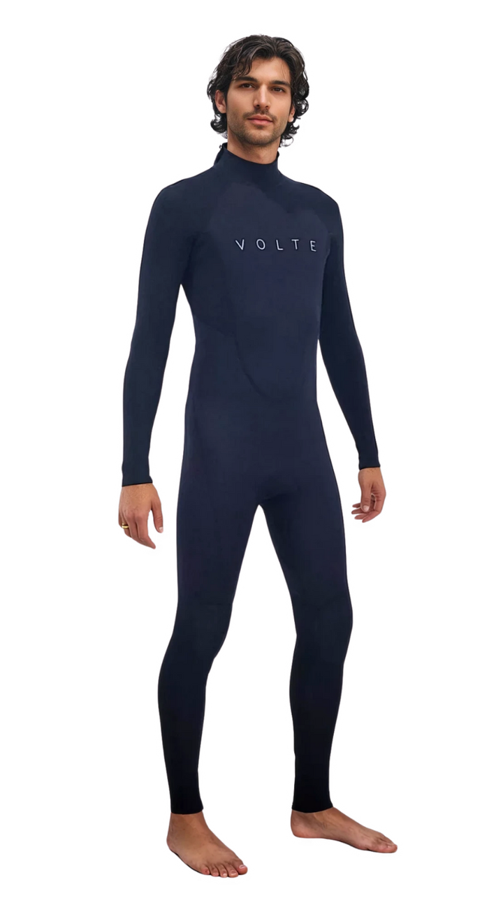 Mens Vital 3x2 Back-Zip Flatlock Steamer