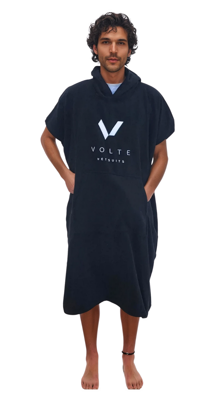 Hooded Towel Surf Poncho