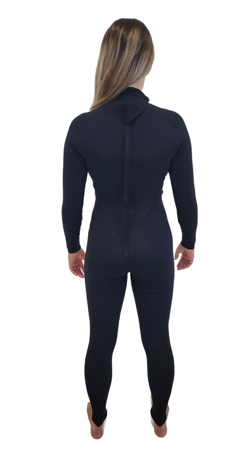 Womens Vital 3x2 Back-Zip Flatlock Steamer