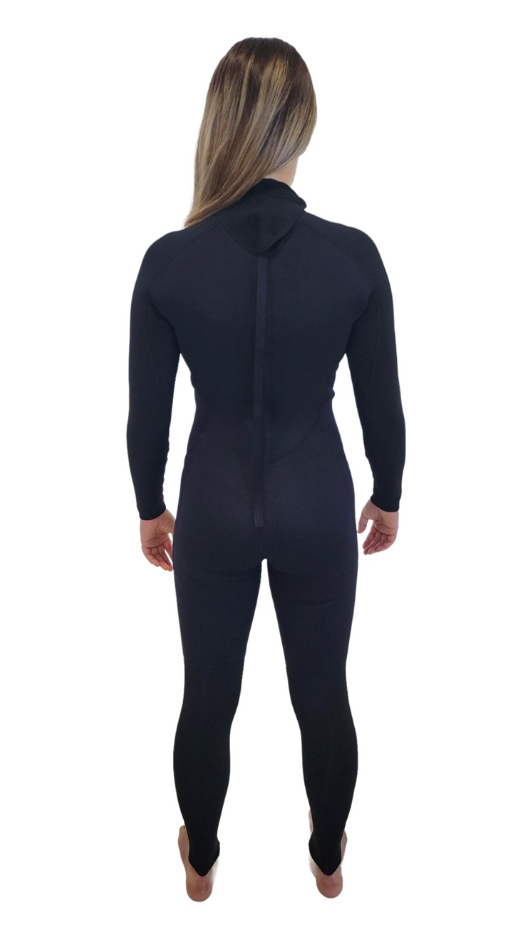 Womens Vital 3x2 Back-Zip Flatlock Steamer