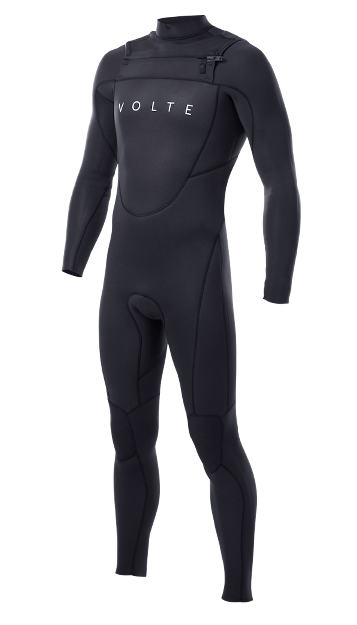 Mens Vital PLUS  4x3 Chest-Zip Steamer - Volte Wetsuits Australia