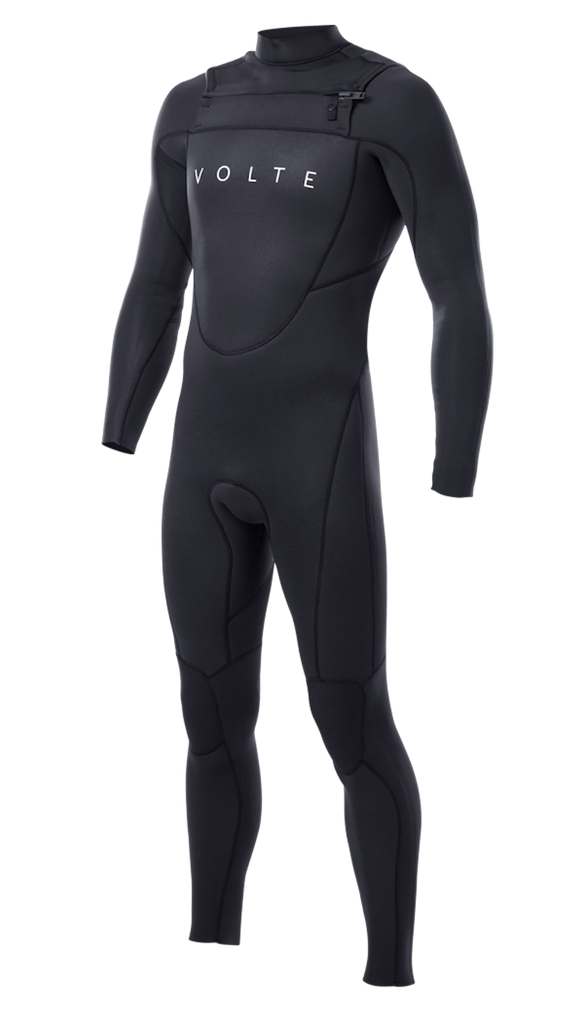 Mens Vital PLUS  4x3 Chest-Zip Steamer - Volte Wetsuits Australia